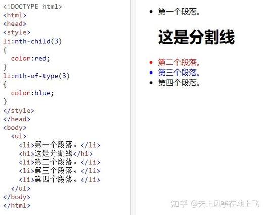 nth-child选择器是什么？