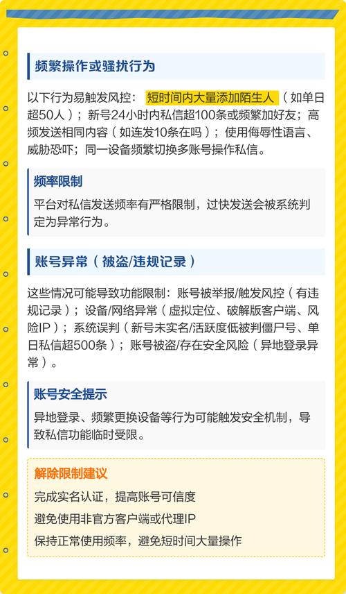 私信内容违规或敏感，平台规则有怎样的限制呢？