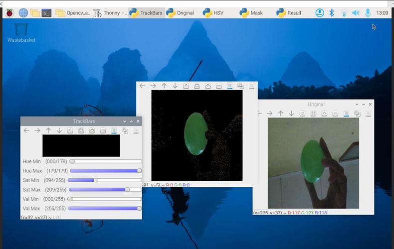 如何使用OpenCV摄像头进行颜色识别捕获？
