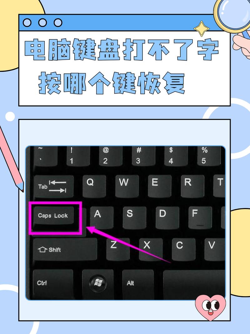 笔记本键盘突然打不出字是什么原因导致的？