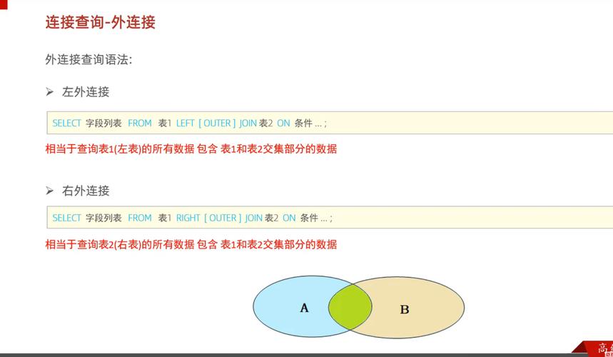 MySQL中all和any用法区别及内连接、外连接、全外连接、联合查询、自连接如何操作？