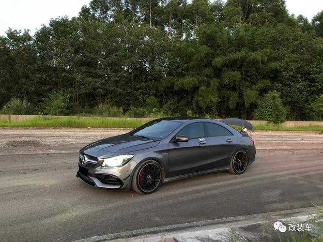 CLA45车主如何用千元自制千万级超跑主动尾翼？