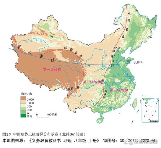 我国哪些地区在地图上呈现独特的长尾形状？