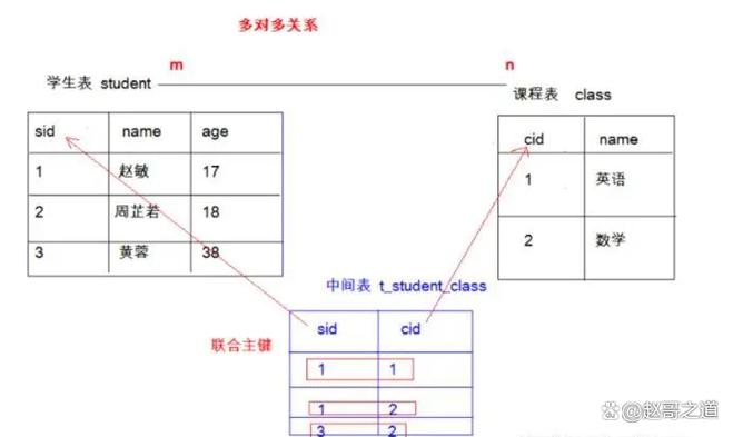 数据库两个主键共同使用是为了解决什么复杂关联关系的问题？