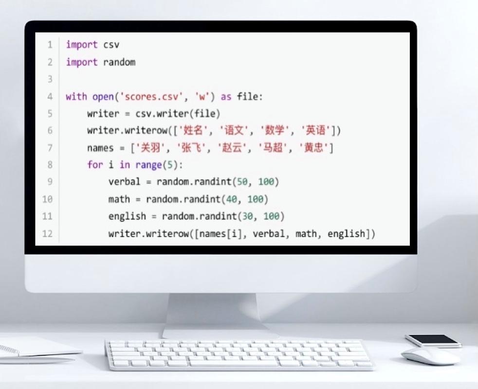 如何使用Python实现高效读写长尾词csv文件的操作？