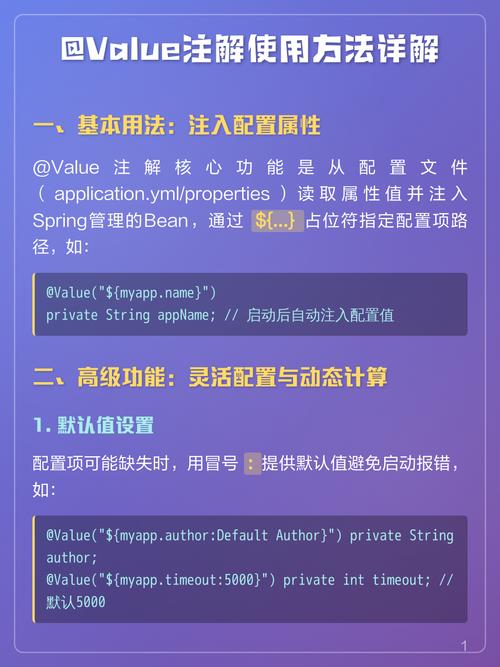 Spring中如何正确应用@Value注解进行属性注入？