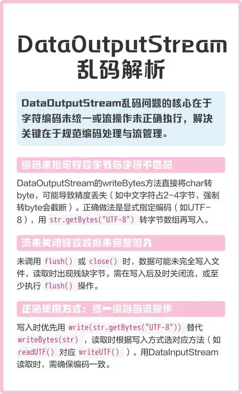 如何有效解决使用ObjectOutputStream时遇到的乱码问题？