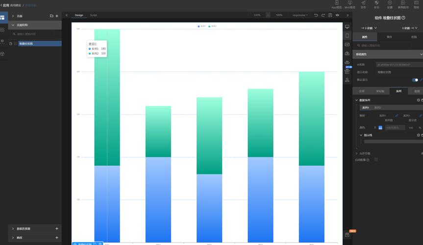 如何实现Echarts中横向堆叠柱状图并添加markLine实例？