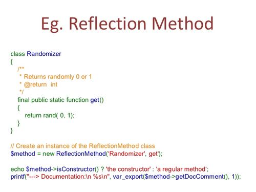 如何通过PHP反射机制不使用new关键字来实例化一个类？