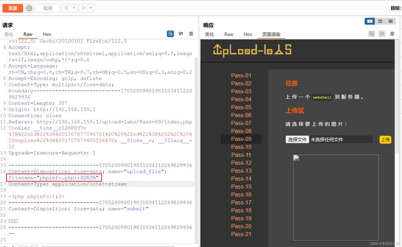 如何评估UPLOAD_LABS中的文件上传漏洞靶场效果？