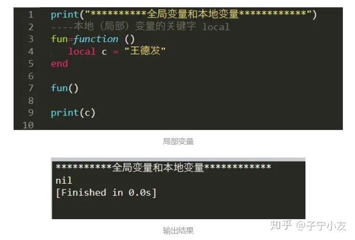 Lua中同名局部变量如何处理？