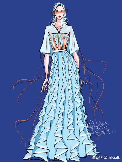 水母的透明触手如何巧妙融入现代服装设计，打造出独特的视觉效果？