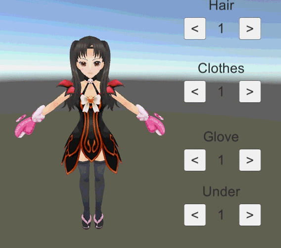 Unity如何实现一个支持长尾关键词的动态换装系统疑问？