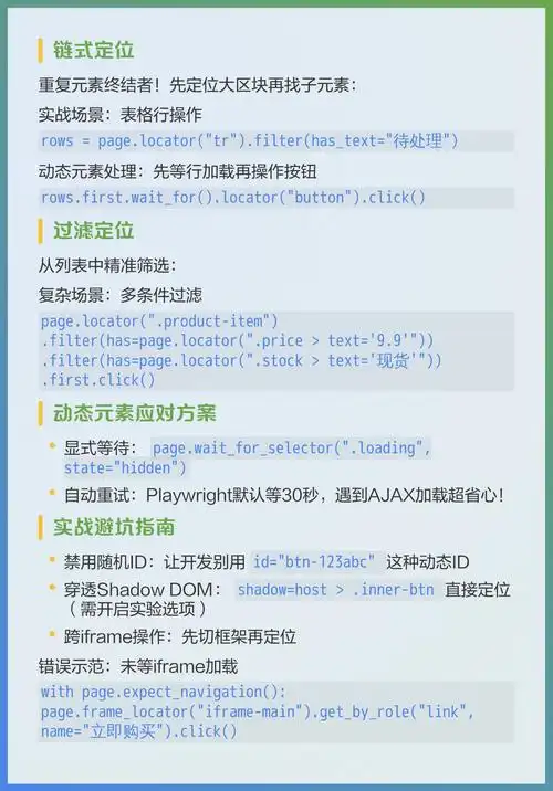 如何具体掌握并运用常见的关系型选择器进行网页元素精准定位？