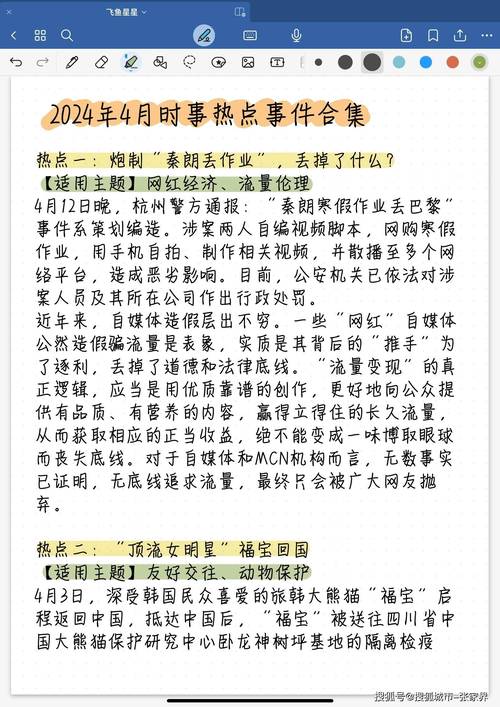 上周4月4日热点事件盘点回顾？