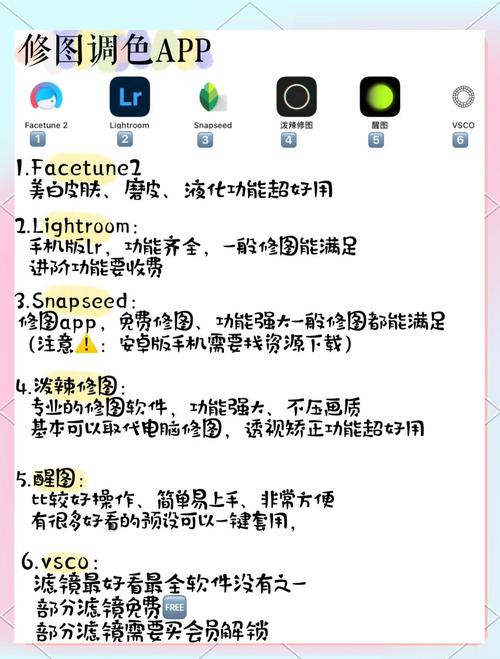 有哪些手机拍照修图软件值得私藏，美图工具哪个最好用？