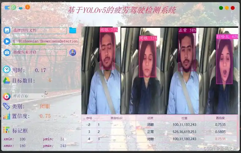 Python如何实现疲劳驾驶实时检测系统？