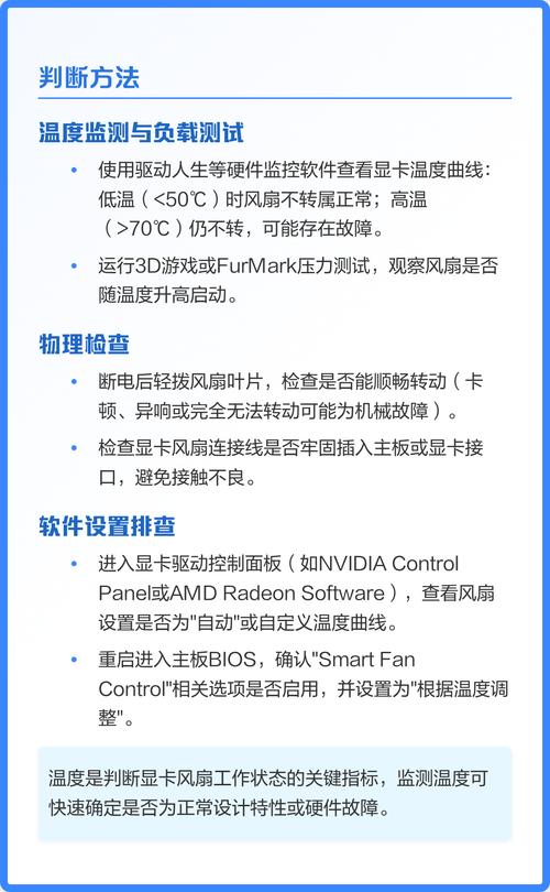 显卡风扇完全不转是什么原因导致的，该如何解决呢？