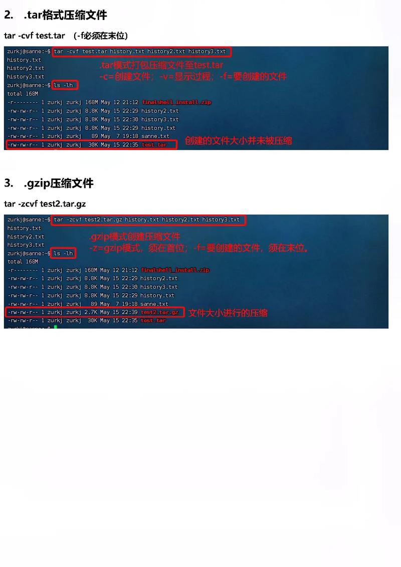 如何通过Java和Linux脚本实现文件的长尾词压缩与解压操作？