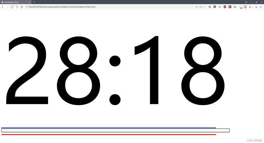 如何用JS编写一个30分钟倒计时器实现示例？