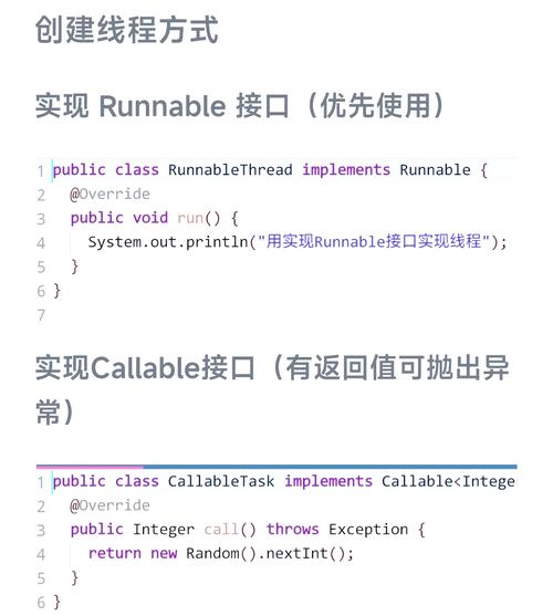 Java中如何通过多种方式创建线程？