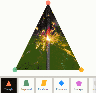 如何用JS实现基于clip-path的动态区域裁剪效果？