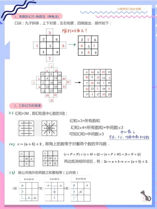如何通过连续摆法计算奇数阶幻方？