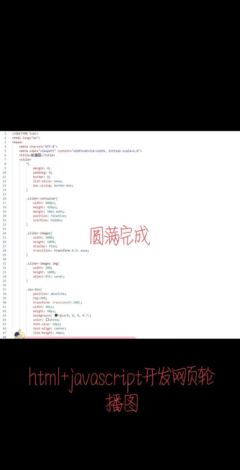 如何实现一个长尾词优化的JS轮播图？