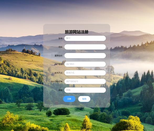 如何通过JavaWeb实现旅游项目中的用户注册功能？