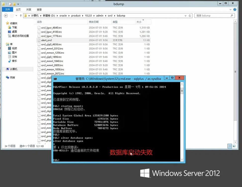 Oracle服务丢失可能由哪些具体原因导致？
