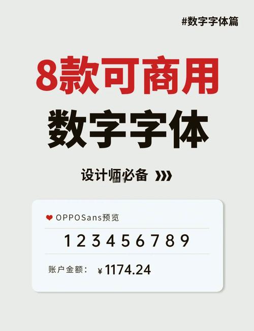 你有哪些独特的数字字体样式偏好，能否分享你的字体选择历程和近期钟爱的两款字体？