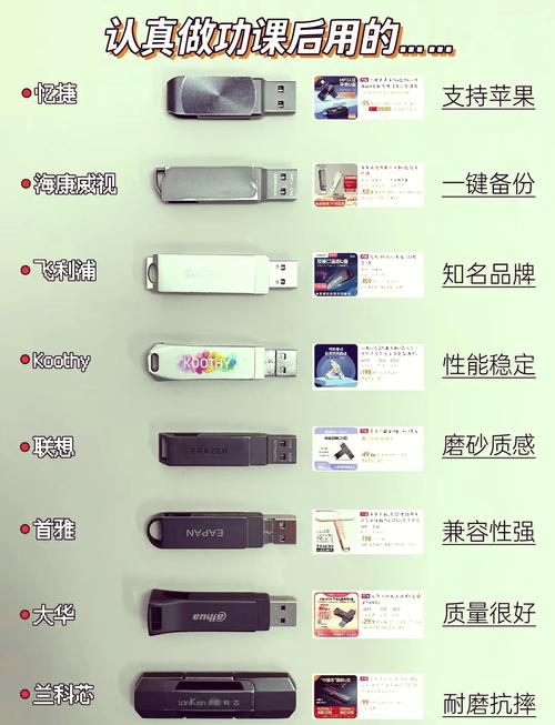 全球范围内，有哪些品牌的U盘被认为是十大好品牌呢？