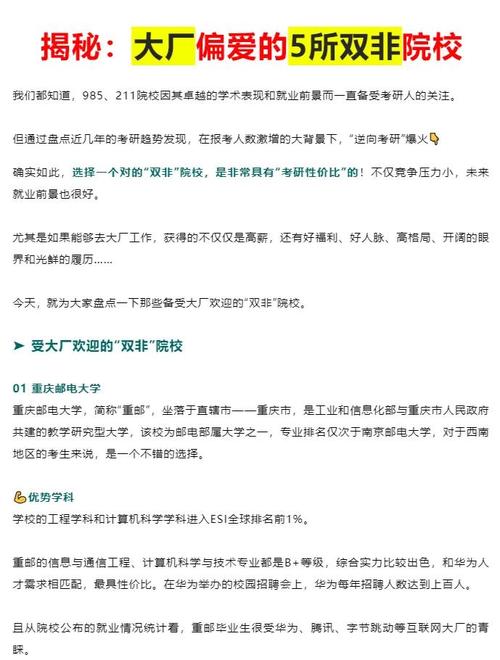 双非硕士如何成功进入大厂工作，展现卓越才能？