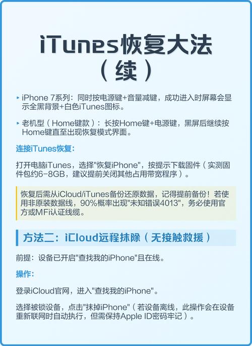 iPhone已停用无法连接iTunes时，如何恢复或解锁已停用状态？