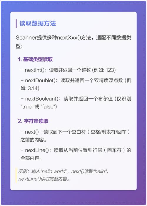 Java中如何使用Scanner进行输入操作示例？