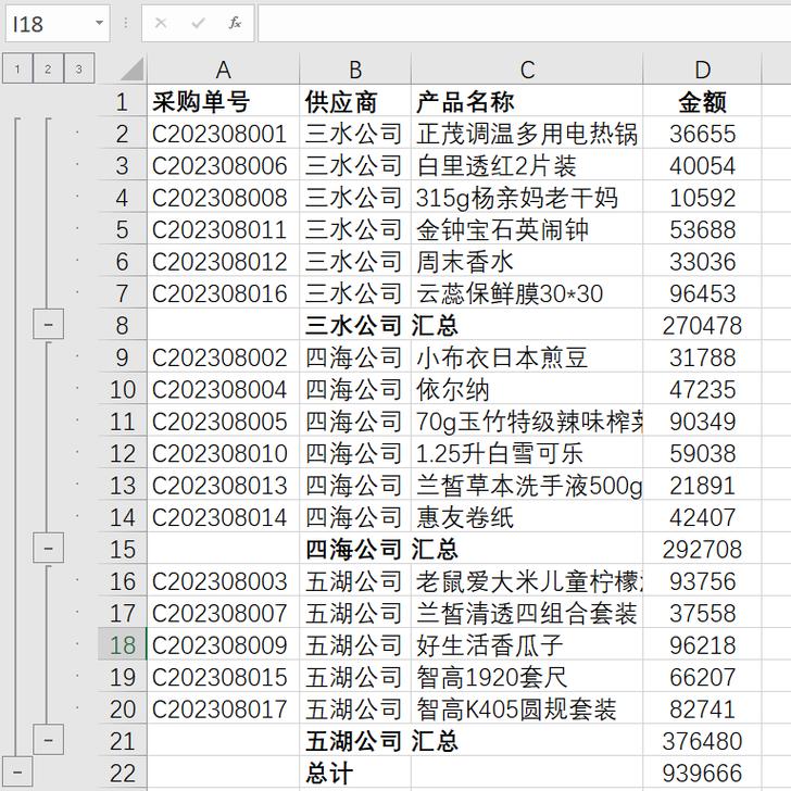 Java如何实现Excel中多级分组的创建与折叠展开操作？