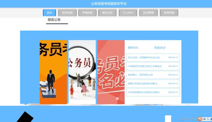 基于JavaWeb的公务员招考信息发布系统，适合计算机专业毕业设计吗？