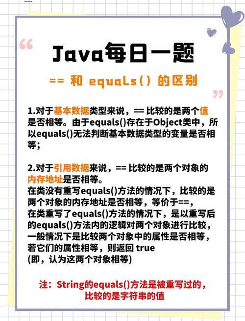 Java中equals()方法总结要点有哪些？