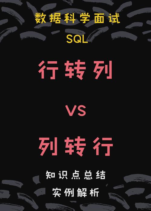 如何将可变行数转换成长尾列的排列方式？