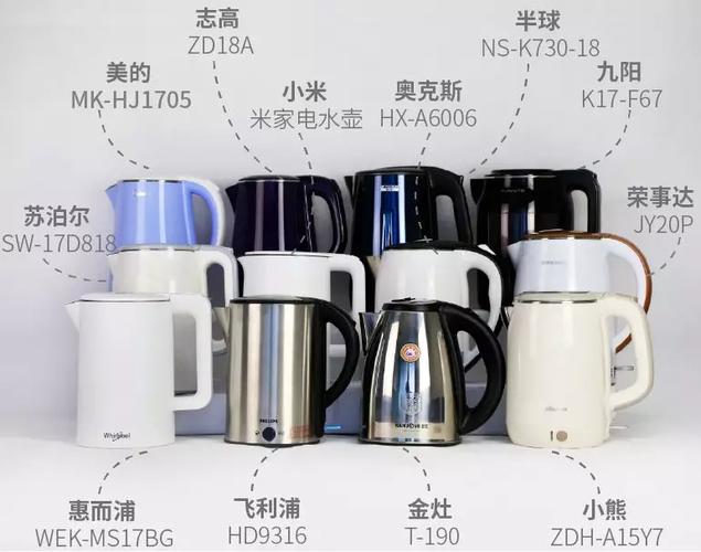 哪个品牌电水壶12款对比测评中表现最出色？
