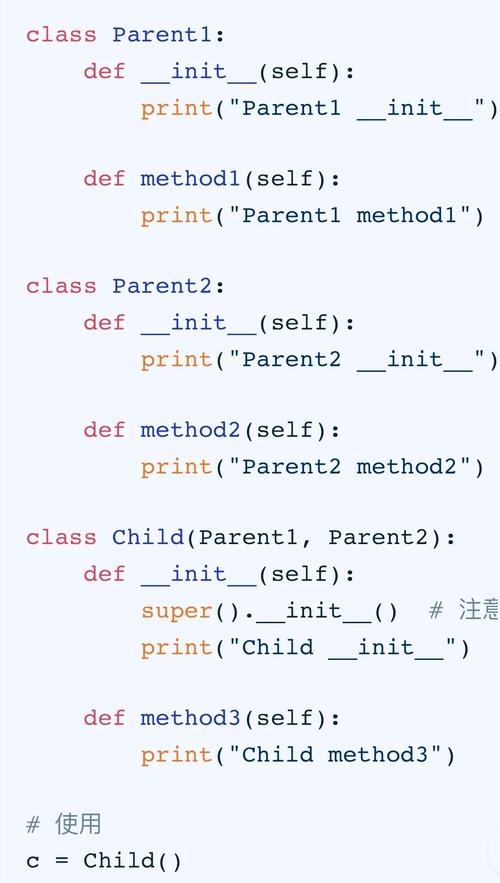 如何有效避免和解决Python中多重继承可能引发的错误问题？