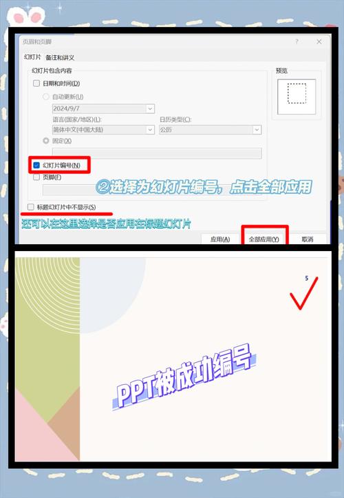 如何在PPT中添加并设置页码？
