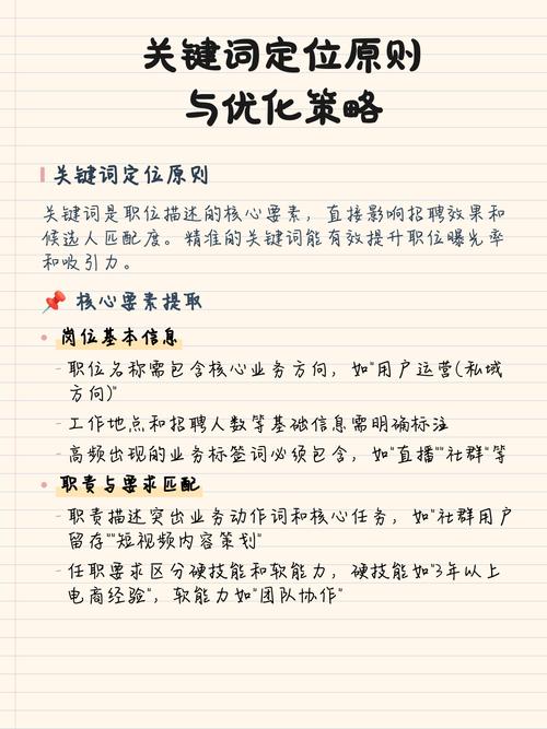 如何通过精准定位和优化策略来掌握高效的关键词选择技巧？