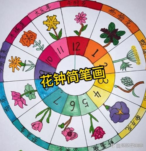 微信小程序如何绘制一个长尾词风格的时钟图案？