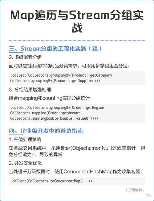 JDK8 Stream如何高效实现List与Map的转换及操作？
