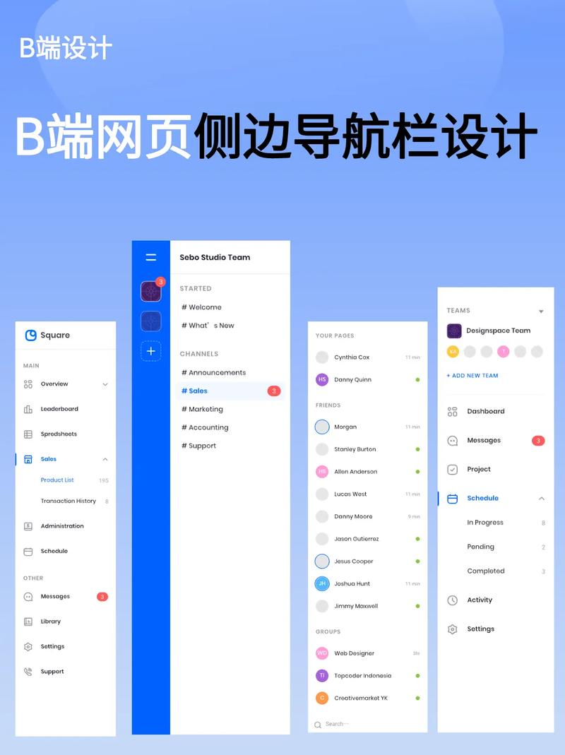 网站主内容和侧边栏的主要区别是什么？