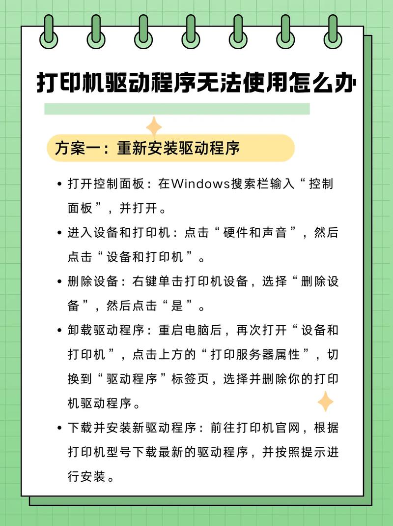 惠普1020打印机驱动程序出错无法打印，如何解决这个难题？