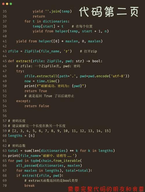 如何用Python破解同事的加密压缩文件密码？