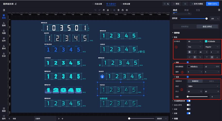 Vue3数据可视化如何实现长尾词的数字滚动动画效果？