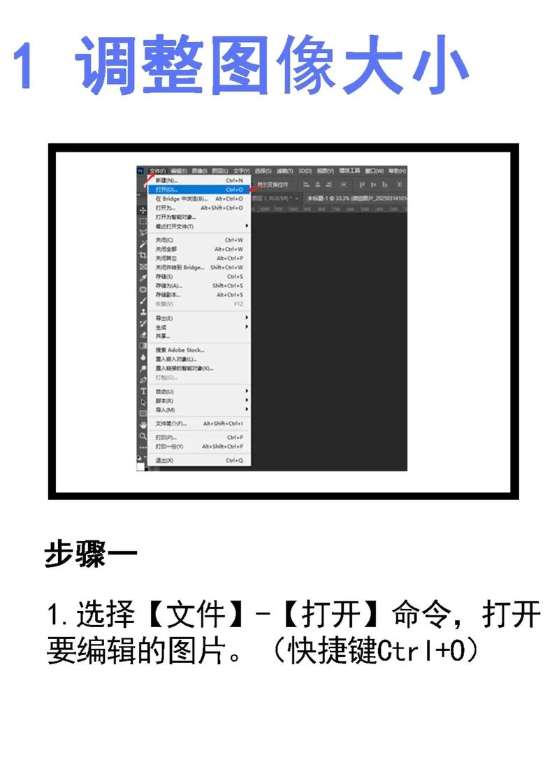 如何将图片在PS中调整成指定形状？